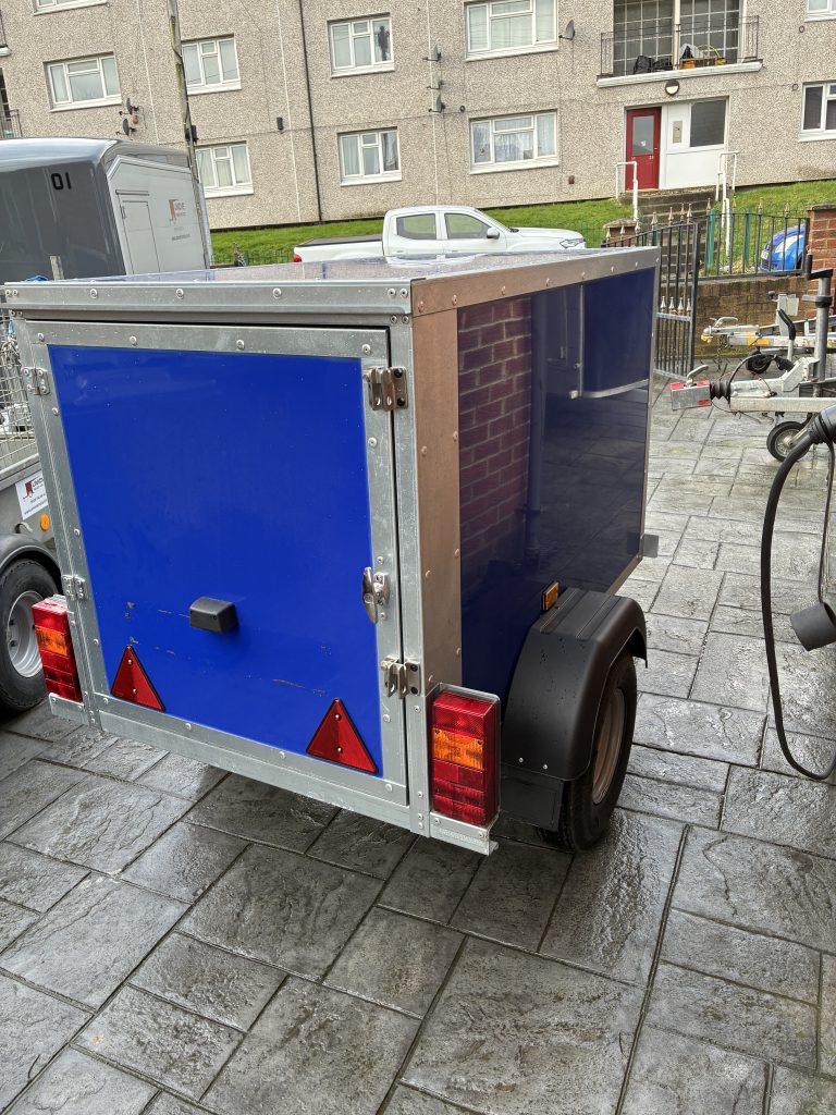 Tickners CP53 (2) Blue Box/Camping Trailer for Hire